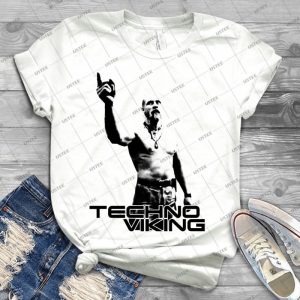 Techno Viking - Best Unisex Trending Handmade T-shirt Gift Idea For Men T-shirt For Woman