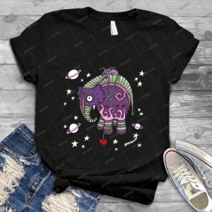 Tee-Shirt Lphant Interstellaire 47 - Trending Shirt For Women Vintage Retro Tee For Men Kid's T-Shirt Handmade Shirt
