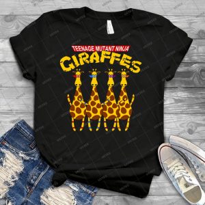Teenage Mutant Ninja Giraffes 14 - Best Unisex Trending Handmade T-shirt Gift Idea For Men T-shirt For Woman