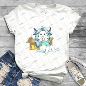Temmie Undertale - Gift Idea Shirt For Men Tee For Women Classic Retro Vintage Graphic T-Shirt