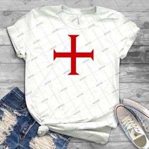 Templar Knights Cross 12 - Trending Shirt For Women Vintage Retro Tee For Men Kid's T-Shirt Handmade Shirt