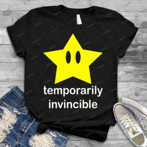 Temporarily Invincible - Gift Idea Shirt For Men Tee For Women Classic Retro Vintage Graphic T-Shirt