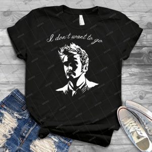 Tenth Doctor - I Don T Want To Go 88 - Best Unisex Trending Handmade T-shirt Gift Idea For Men T-shirt For Woman