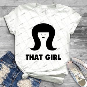 That Girl - Vintage Men's Shirt Tshirt For Women Classic Handmade Shirt Retro Graphic Tee