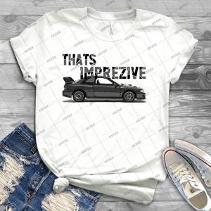 Thats Imprezive Wrx Sti 22b - Vintage Men's Shirt Tshirt For Women Classic Handmade Shirt Retro Graphic Tee