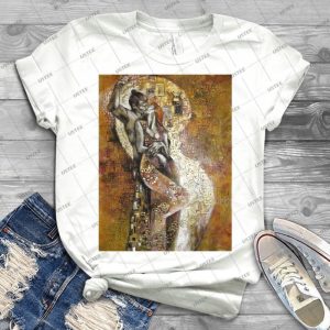 The - Millennial - Kiss - Gift Idea Shirt For Men Tee For Women Classic Retro Vintage Graphic T-Shirt