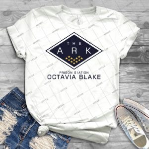The 100 - Octavia Blake 37 - Vintage Men's Shirt Tshirt For Women Classic Handmade Shirt Retro Graphic Tee
