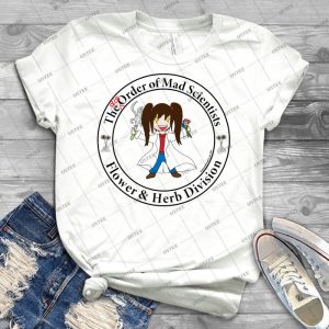 The [dis] Order Of Mad Scientists - Vintage Men's Shirt Tshirt For Women Classic Handmade Shirt Retro Graphic Tee