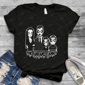 The Addams Family Portrait 11 - Trending Shirt For Women Vintage Retro Tee For Men Kid's T-Shirt Handmade Shirt