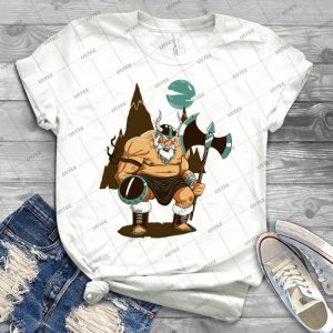 The Angry Axe Man 36 - Vintage Men's Shirt Tshirt For Women Classic Handmade Shirt Retro Graphic Tee