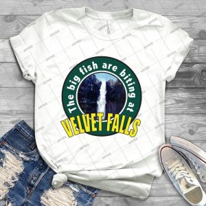 The Big Fish Are Biting At Velvet Falls-Deadly Premonition - Best Unisex Trending Handmade T-shirt Gift Idea For Men T-shirt For Woman