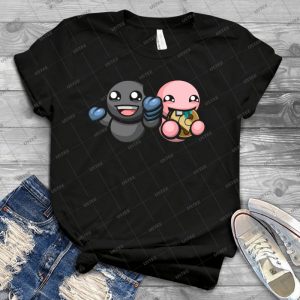 The Binding Of Isaac Afterbirth - Dark Bum And Bum Friend 60 - Trending Shirt For Women Vintage Retro Tee For Men Kid's T-Shirt Handmade Shirt