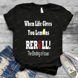 The Binding Of Isaac Reroll - Best Unisex Trending Handmade T-shirt Gift Idea For Men T-shirt For Woman