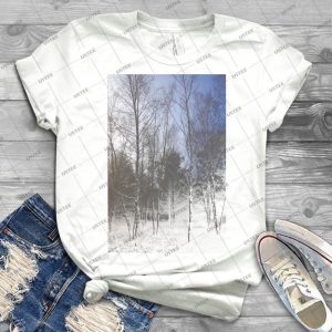 The Birches - Gift Idea Shirt For Men Tee For Women Classic Retro Vintage Graphic T-Shirt
