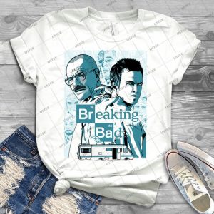 The Breaking Bad Duo - Best Unisex Trending Handmade T-shirt Gift Idea For Men T-shirt For Woman