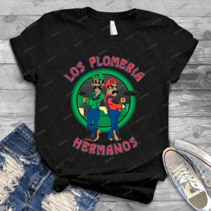 The Brother S Plumbing - Vintage Men's Shirt Tshirt For Women Classic Handmade Shirt Retro Graphic Tee