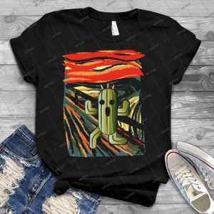 The Cactilion Scream 91 - Best Unisex Trending Handmade T-shirt Gift Idea For Men T-shirt For Woman