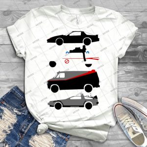 The Car S The Star - Vintage Men's Shirt Tshirt For Women Classic Handmade Shirt Retro Graphic Tee