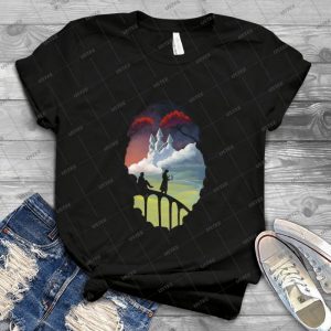 The Castle 27 - Vintage Men's Shirt Tshirt For Women Classic Handmade Shirt Retro Graphic Tee