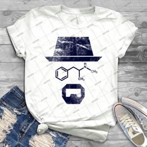 The Chemist-Breaking Bad - Vintage Men's Shirt Tshirt For Women Classic Handmade Shirt Retro Graphic Tee