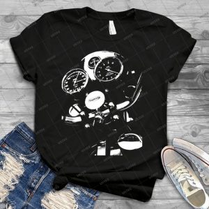 The Classic British Motorcycle 21 - Trending Shirt For Women Vintage Retro Tee For Men Kid's T-Shirt Handmade Shirt
