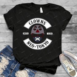 The Clown Motorcycle Club-Neo Tokyo - Akira - - Trending Shirt For Women Vintage Retro Tee For Men Kid's T-Shirt Handmade Shirt