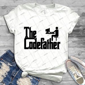 The Codefather - Best Unisex Trending Handmade T-shirt Gift Idea For Men T-shirt For Woman