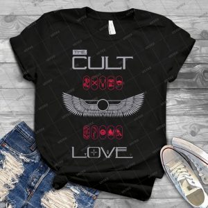 The Cult Of Love - Vintage Men's Shirt Tshirt For Women Classic Handmade Shirt Retro Graphic Tee