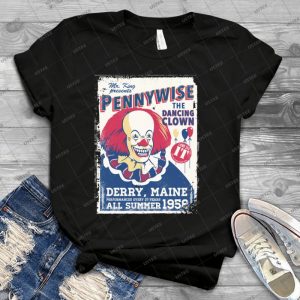 The Dancing Clown 37 - Trending Shirt For Women Vintage Retro Tee For Men Kid's T-Shirt Handmade Shirt