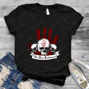 The Dark Brotherhood 68 - Vintage Men's Shirt Tshirt For Women Classic Handmade Shirt Retro Graphic Tee