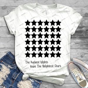 The Darkest Nights - Best Unisex Trending Handmade T-shirt Gift Idea For Men T-shirt For Woman
