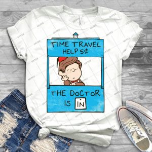 The Doctor Is In 39 - Vintage Men's Shirt Tshirt For Women Classic Handmade Shirt Retro Graphic Tee