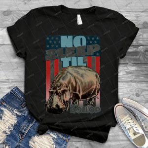 The Dollop - No Sleep Til Hippo - Clothing And Stickers - 3 - Vintage Men's Shirt Tshirt For Women Classic Handmade Shirt Retro Graphic Tee