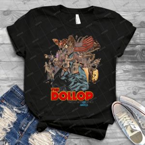 The Dollop 2014 - - T-Shirt - 84 - Vintage Men's Shirt Tshirt For Women Classic Handmade Shirt Retro Graphic Tee
