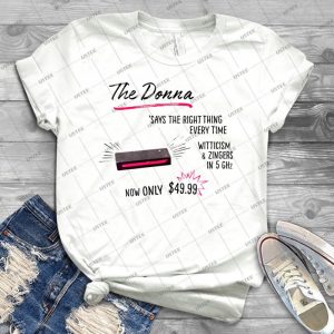 The Donna-Suits - Vintage Men's Shirt Tshirt For Women Classic Handmade Shirt Retro Graphic Tee