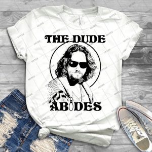 The Dude Abides - The Big Lebowski 52 - Trending Shirt For Women Vintage Retro Tee For Men Kid's T-Shirt Handmade Shirt