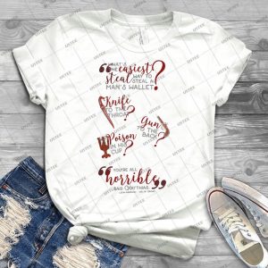 The Easiest Way----Six Of Crows - Trending Shirt For Women Vintage Retro Tee For Men Kid's T-Shirt Handmade Shirt