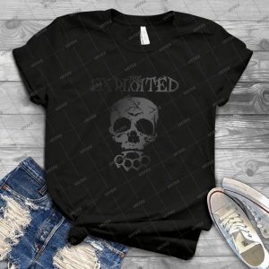 The Exploited Punk Skull 69 - Vintage Men's Shirt Tshirt For Women Classic Handmade Shirt Retro Graphic Tee