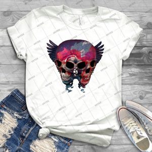 The Falling 14 - Vintage Men's Shirt Tshirt For Women Classic Handmade Shirt Retro Graphic Tee