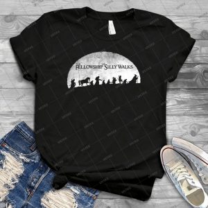The Fellowship Of Silly Walks - Gift Idea Shirt For Men Tee For Women Classic Retro Vintage Graphic T-Shirt