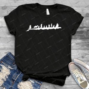 The Fellowship Of The Ring - White - - Best Unisex Trending Handmade T-shirt Gift Idea For Men T-shirt For Woman