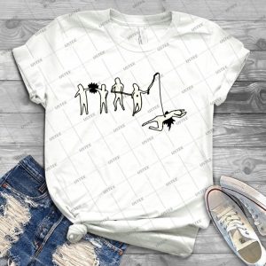 The Fishing Fight By Bill Beso - Best Unisex Trending Handmade T-shirt Gift Idea For Men T-shirt For Woman
