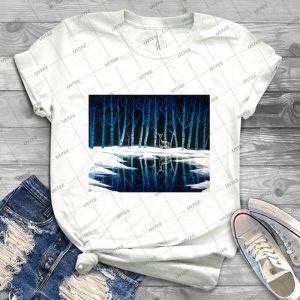 The Forest Of Dean  92 - Vintage Men's Shirt Tshirt For Women Classic Handmade Shirt Retro Graphic Tee
