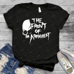 The Front Of Armament-Text - Vintage Men's Shirt Tshirt For Women Classic Handmade Shirt Retro Graphic Tee