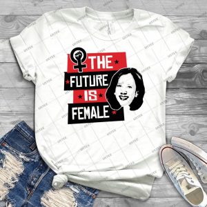 The Future Is Kamala Harris - Vintage Men's Shirt Tshirt For Women Classic Handmade Shirt Retro Graphic Tee