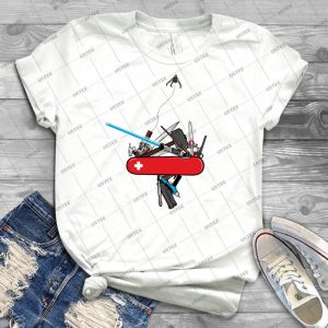 The Geek Army Knife 49 - Gift Idea Shirt For Men Tee For Women Classic Retro Vintage Graphic T-Shirt