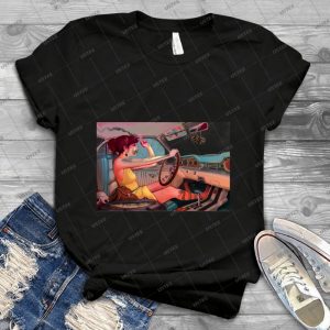 The Getaway 64 - Vintage Men's Shirt Tshirt For Women Classic Handmade Shirt Retro Graphic Tee