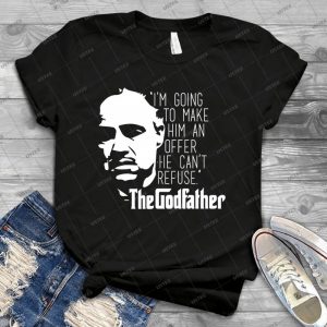 The Godfather - Gift Idea Shirt For Men Tee For Women Classic Retro Vintage Graphic T-Shirt