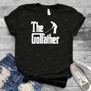 The Golfather - Best Unisex Trending Handmade T-shirt Gift Idea For Men T-shirt For Woman
