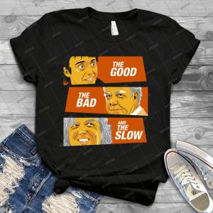 The Good The Bad And The Slow 9 - Vintage Men's Shirt Tshirt For Women Classic Handmade Shirt Retro Graphic Tee